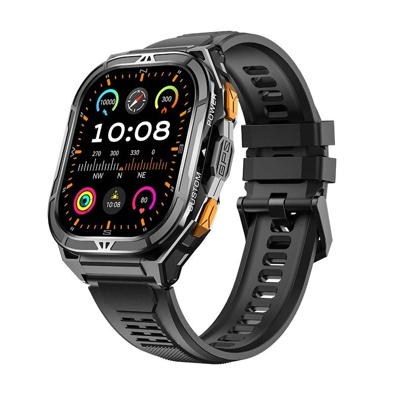 X5 Smart Watch Bluetooth Calling AMOLED Screen GPS