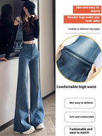 Women's Narrow Wide-leg Skinny Jeans